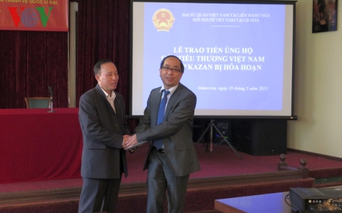 Vietnamese Embassy in Russia supports Vietnamese people in Kazan